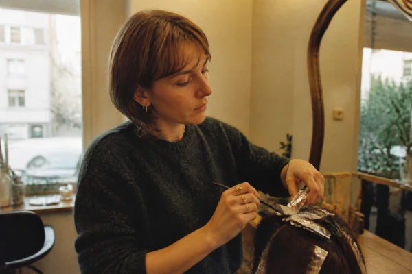 Coupe au calligraphe BOURG LA REINE